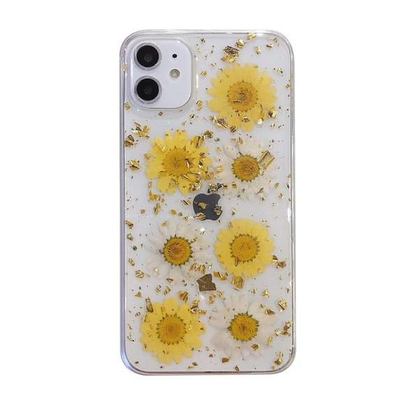 NEW iPhone 11/Pro/Max/XR Real Dried Floral case - Picture 2 of 3